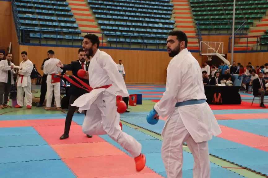 منافسة ساخنة في الدوري الممتاز للكاراتيه بمشاركة نجوم المنتخب